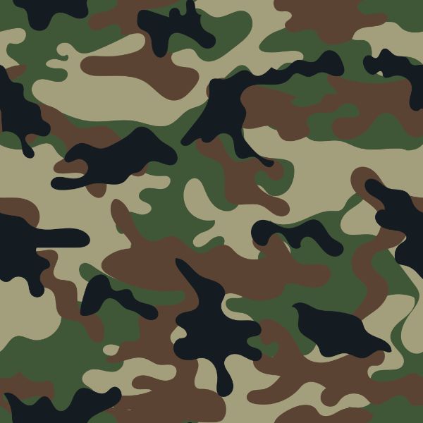 Stoff für Badehosen Shorts Camouflagemuster Grün