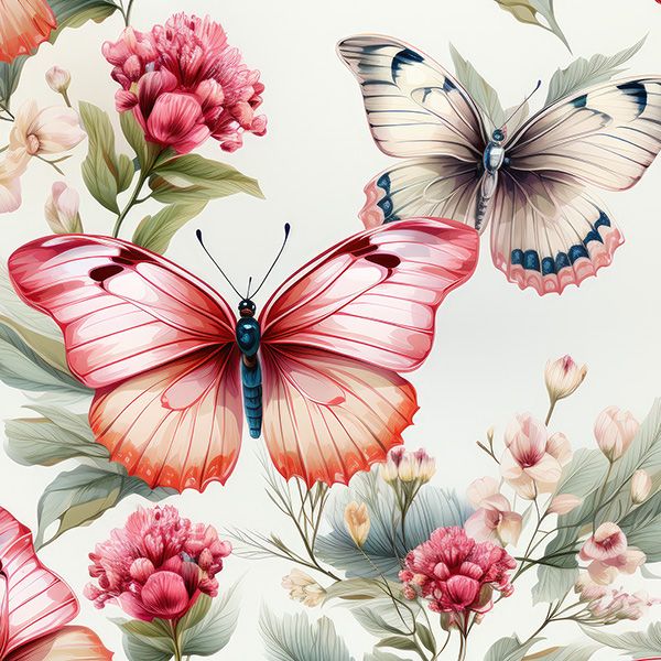 Wasserabweisender Polyester TD/NS Schmetterling