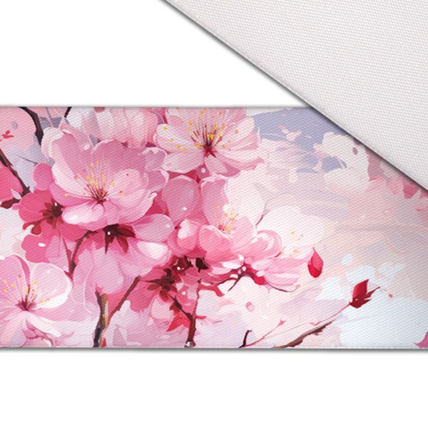 Kunstseide/ silky elastisch Kirschblüten