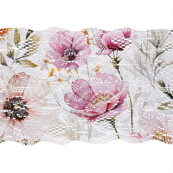 Viskose Webware 150 cm breit Sommerblumen Romantika