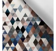 Wasserabweisender Polyester blaues Dreieck
