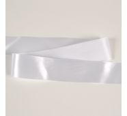 Satinband 50 mm breit weiß