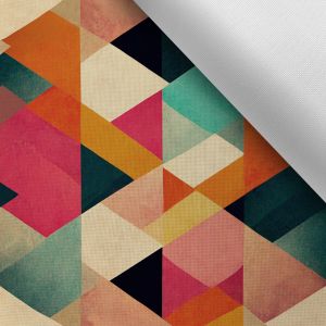 Wasserabweisender Polyester abstrakt quadratisch