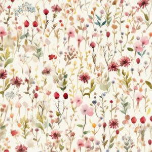 Jersey Takoy mini Blumen Meadow Digitaldruck