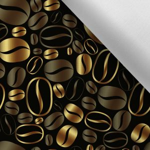 Wasserabweisender Polyester goldene Kaffeebohne