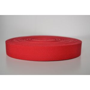 Baumwollband 3cm Rot