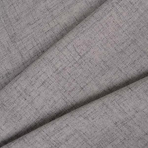 Vorhangstoff 280 cm breit – grau meliert