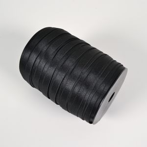 BH-Träger Satingummi 12 mm breit schwarz