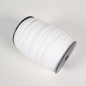 Wäschegummi 11 mm weiß