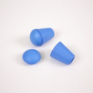 	Kordelende Kunststoff 4 mm Paris blau - 10er-Packung