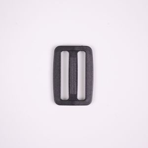 Leiterschnalle Kunststoff 32mm schwarz