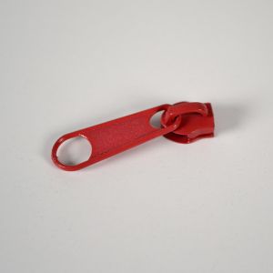 Standard Metallzipper zum Reißverschluss TKY  #3 mm rot