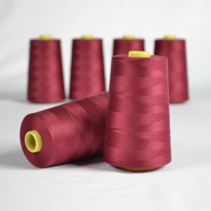 Overlock/Coverlock Polyester Nähgarn NTF 5000 Bordeaux Farbe 