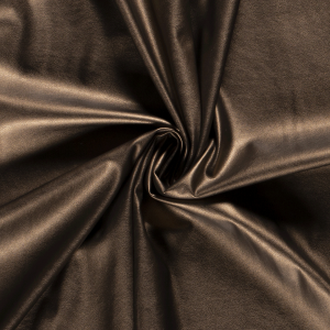 Bekleidungsleder (Kunstleder) elastisch bronze